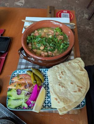 Bean stew at Levante Cafe in Balaclava