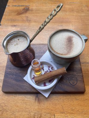 Chai Latte  at Levante Cafe in Balaclava
