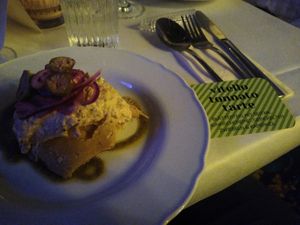 Vitello tonnato - best ever! at Café Tropical in Mannheim