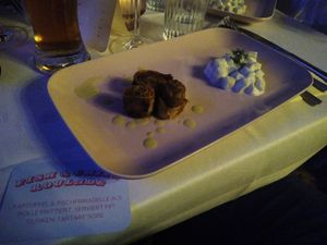 Fish and chips reinvented at Café Tropical in Mannheim