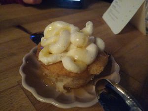 Dessert at Café Tropical in Mannheim