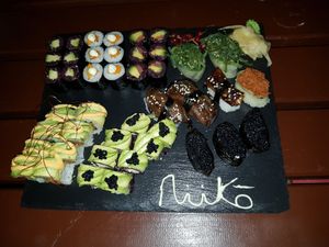 Vegane Sushi at Niiko Sushi x Vegan in Leipzig