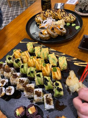 Vegan sushi  at Niiko Sushi x Vegan in Leipzig