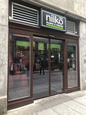 Outside   at Niiko Sushi x Vegan in Leipzig