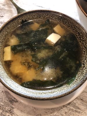 Miso soup   at Niiko Sushi x Vegan in Leipzig
