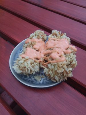 Hulk Tofu at Niiko Sushi x Vegan in Leipzig