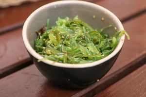 wakame salad at Niiko Sushi x Vegan in Leipzig