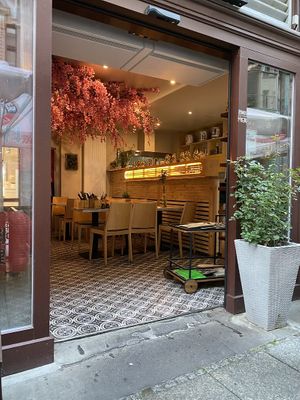 Entrance to the “vegan” part of the restaurant   at Niiko Sushi x Vegan in Leipzig