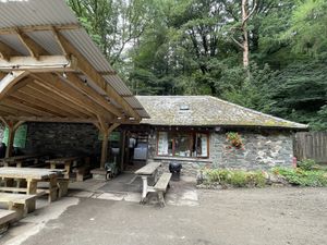 The Old Sawmill Tearoom, Mirehouse  at The Old Sawmill Tearoom in Keswick