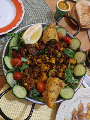 Paella at Lunasol in Berlin