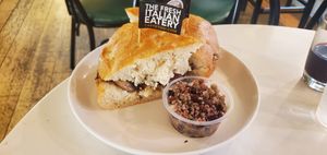 Veggie Muffuleta at Caffe Tosi in Saint Joseph