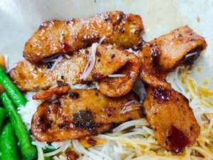 Mock meat at Ju Fu Yuan Vegetarian Delight 聚福缘素食 - Serangoon in Northeast Singapore