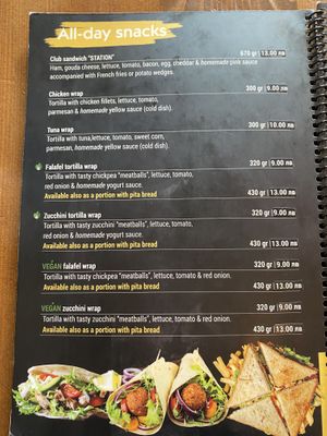 Veggie& Vegan Options at STATION in Bansko
