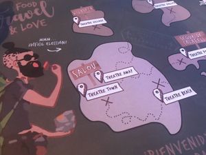 Different branches   at Theatre Town in Salou