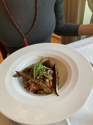 Kleine Aubergine 🍆  at Place to V in Lenzen Elbe