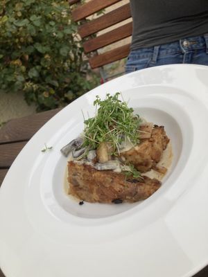 Geschnetzeltes (Seitan) at Place to V in Lenzen Elbe