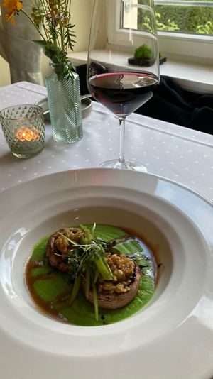 Falafel Pilze  at Place to V in Lenzen Elbe