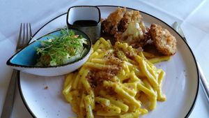 Mac'n'Cheese at Place to V in Lenzen Elbe