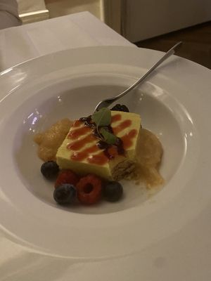 Cheesecake  at Place to V in Lenzen Elbe