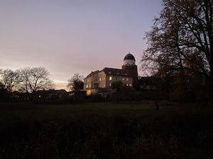 Outside view of the castle  at Place to V in Lenzen Elbe