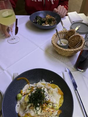 Feinste Kürbis-Ravioli   at Place to V in Lenzen Elbe