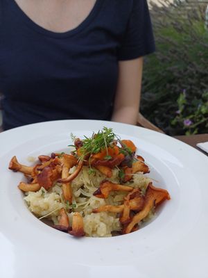 Risotto at Place to V in Lenzen Elbe