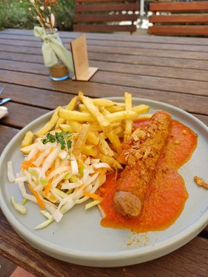 Curry-Vurst at Place to V in Lenzen Elbe