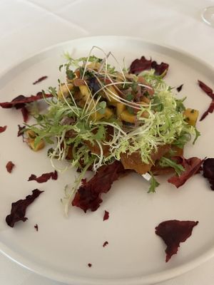 Sweet potatoe pancakes  at Place to V in Lenzen Elbe