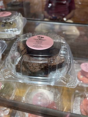 Vegan brownie   at Ms. Marsha's Sweets in Indianapolis