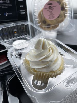 Vegan lemon cupcake   at Ms. Marsha's Sweets in Indianapolis