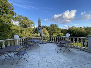 Terrasse  at ahead Burghotel in Lenzen Elbe
