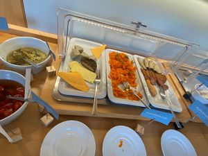 Frühstücks Buffet  at ahead Burghotel in Lenzen Elbe