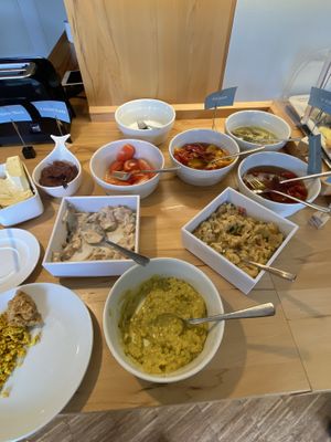 Frühstücks Buffet  at ahead Burghotel in Lenzen Elbe