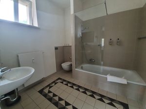 Bathroom Deluxe Room at ahead Burghotel in Lenzen Elbe