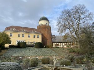 Burg mit Burggarten  at ahead Burghotel in Lenzen Elbe