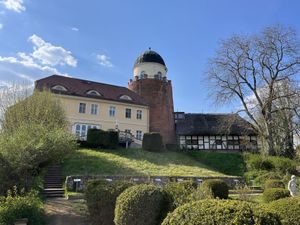 Garden view  at ahead Burghotel in Lenzen Elbe