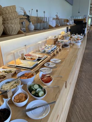 Breakfast buffet  at ahead Burghotel in Lenzen Elbe