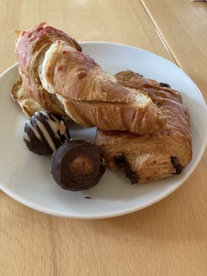 From the breakfast buffet  at ahead Burghotel in Lenzen Elbe