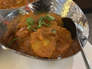 Bombay potatoes   at Zyka in Hexham