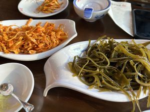 Bamboo shoots and seaweed   at Nan Xiang Xiao Long Bao in Flushing