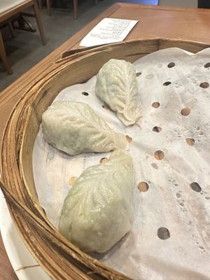 Steamed Vegetable Dumplings  at Nan Xiang Xiao Long Bao in Flushing