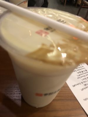 冰豆漿 4.95 soy milk   at Nan Xiang Xiao Long Bao in Flushing