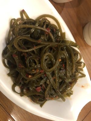 涼拌海帶 7.95 seaweed   at Nan Xiang Xiao Long Bao in Flushing