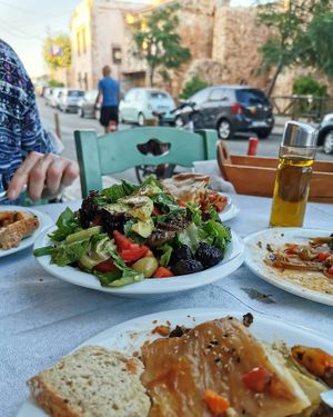 Salad at To Stachi in Crete