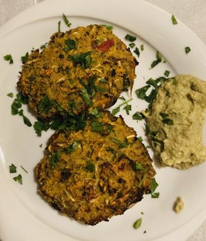 Stuffed mushrooms at To Stachi in Crete