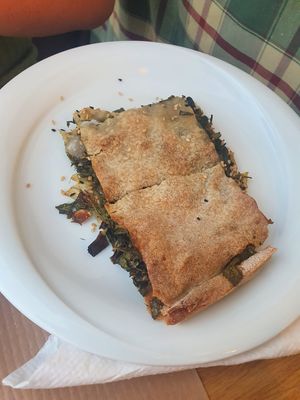 Spinach pie   at To Stachi in Crete