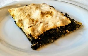 spinach pie at To Stachi in Crete