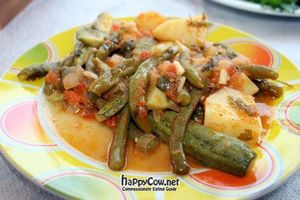 Mixed vegetables at To Stachi in Crete