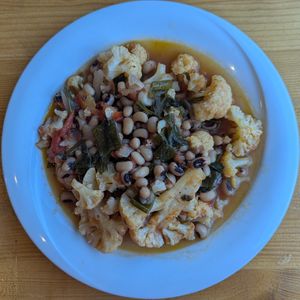 Cauliflower at To Stachi in Crete