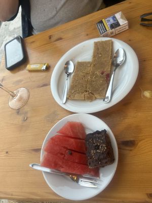 Vegan halva   at To Stachi in Crete